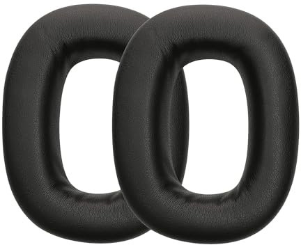 kwmobile 2X Ohrpolster kompatibel mit Bowers & Wilkins PX8 Polster - Kopfhörer Polster aus Kunstleder für Over Ear Headphones