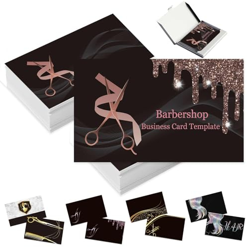 Tarjetas de visita personalizadas con foto para pequeñas empresas personalizadas con texto de logotipo, 1000 500 200 100 tarjetas de visita impermeables imprimibles de doble cara, 3.5 x 2 pulgadas