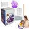 Kit de crecimiento de cristales – Actividad de aprendizaje de la ciencia del cristal | Fun STEM Toy Lab Set para niños, kit de exploración geológica con cristales coloridos, regalo para niños de 8