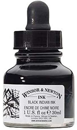 WN Drawing Ink 30 ml Black, JCFDI30D