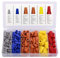 180 Pcs Electrical Wire Connectors, Screw Terminals Wire Caps, Twist Nuts Caps, Spring Insert Wire Nuts Connectors, Cable Connectors, Electrical Cap Cable Quick Connection Terminals