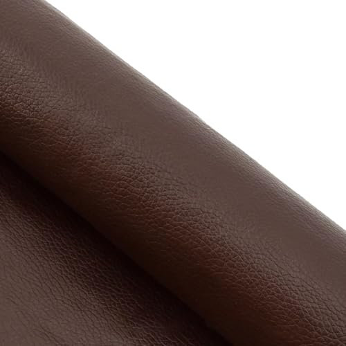 Pelle Adesiva Tessuto In Pelle Per Riparazione Kit di Riparazione Autoadesivo Per Strappi In Pelle Toppa Per Divani In Pelle, Toppe In Pelle Per Tappezzeria Per Mobili, Poltrone, Sedili Per Auto(Dark