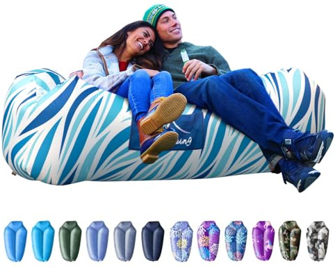 AlphaBeing Inflatable Lounger Beach Chair Accessories, Air Sofa Hammock
