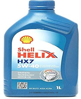 Shell Motoröle HX7 5W-40, 1 Liter