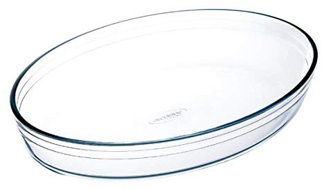 Arcuisine 4936036 - Fuente Oval, 35 x 24 cm, Color Transparente