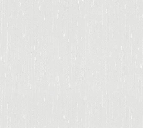 Architects Paper Textiltapete AP Wall Fashion Tapete Unitapete 10,05 m x 0,53 m creme weiß Made in Germany 266316 2663-16