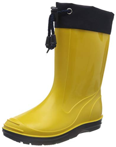 Beck Allrounder, Stivali di Gomma Unisex - Bambini e ragazzi, Giallo, 37 EU