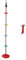ALPIDEX Ninja Line Kinder Slackline Hindernisse Set Turnringe Seilknoten Schaukel Kletterleiter Zubehör Erweiterbar Warrior Parcours 7 Jahre Garantie auf Material*, Stil:Klettertau