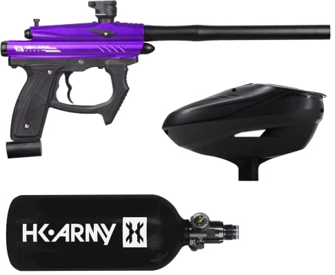 HK Army SABR Paintball Gun HPA Marker Starter Package (Purple)