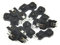 TENCOCO Hot Swap Socket for Low Profile 1350 Chocolate es on Mechanical Keyboard PieceB Socket IY Base Modification