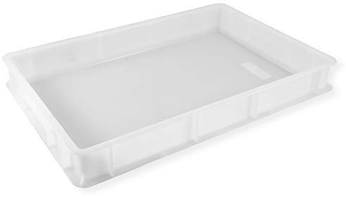 GIGANPLAST Gig Cassette portaimpasto pour Pain et Pizza, Blanc