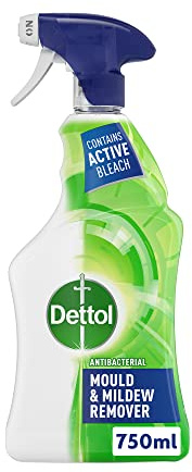 Dettol Mould Remover, Mould and Mildew Cleaning Spray, 750 ml