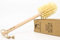 The Bioboutique Eco Friendly Bottle Brush Long Handle Beechwood and Sisal Brushes Plastic Free Zero Waste Wooden Washing Up Brush