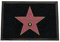 Personalisierte Fußmatte | Schmutzfangmatte mit Walk of Fame Stern | Geschenk zum Geburtstag, Einzug, Weihnachten | Fussmatte als Einweihungsgeschenk | Türmatte mit Namen & Motiv | 75x50cm mit Rand