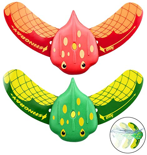 Ourdort Giocattoli da Immersione, Aliante Subacqueo, Giocattoli da Piscina Nuoto, Giochi da Immersione Sott'Acqua Estivo (Poco)