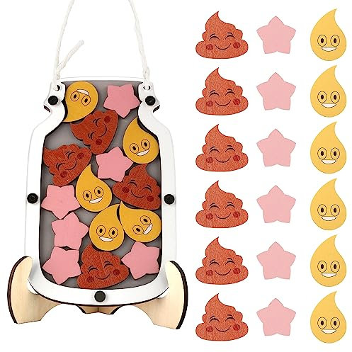 Belohnungstabelle für Kinder, Belohnungsglas für das Töpfchentraining für Kinder, Aufgabenplan für Kinder zur Belohnung von Kindern für gutes Benehmen