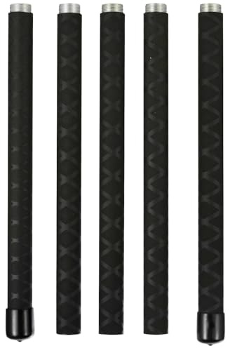 The Huang Yunming yoga stick is made of sturdy steel that is 5 feet high and an adjustable stretching stick, providing flexibility, agility, and balance. Multi functional fitness stick with 5 steel