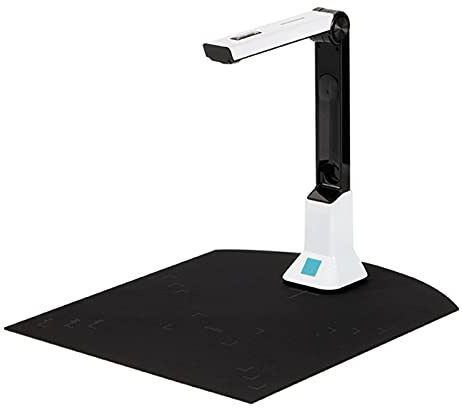 FBJAMZ Scanner de Livres Portable, Scanner de Documents Portable, 8 mégapixels, Taille A4 maximale pour bibliothèque Scolaire de Bureau