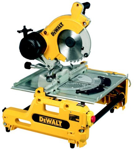 DeWalt 110V 250mm Combination Flip Over Saw