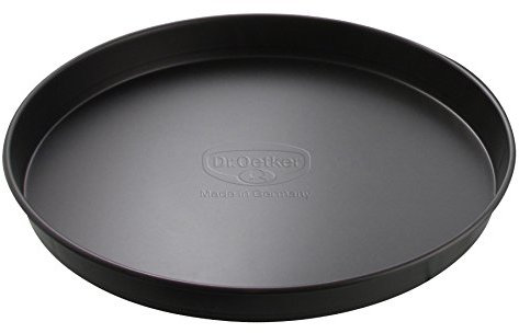 Dr Oetker Stampo pizza diametro 30 cm x 3cm di Altezza Carbon Steel Rivestimento antiaderente Classic Temp consigliata fino a 230° Linea Tradition