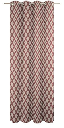 adam Maroccan Shiraz Light/Vorhang 145x225/Ösen/cherryrot