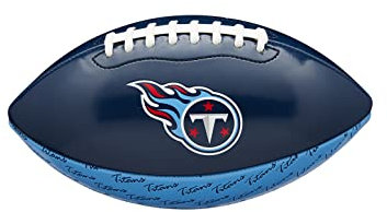 Wilson American Football MINI NFL TEAM PEEWEE, Kindergröße, Mischleder, Tennessee Titans