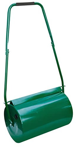 Denny Shop Garden Lawn Metal Aerator Water Sand Filled Manual Grass Roller