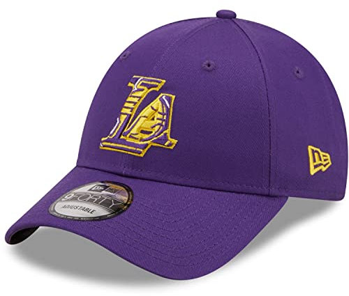 New Era Los Angeles Lakers NBA 940 cap 60285091, Mens cap with a Visor, Purple, OSFM EU
