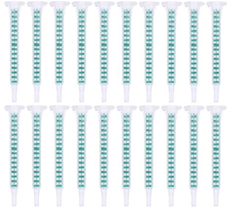 UKCOCO 30pièces Tube De Mélange De Colle Ab De Tube De Remplissage Pratique Pour Colles Époxy Accessoire Léger Et Sécurisé