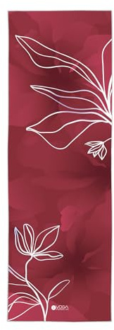 Asciugamano da yoga per laboratorio di design, tappetino da yoga in microfibra, dimensioni tappetino da yoga (Iris)