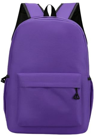 Gyios Zaino Backpack Laptop Leggero Per Uomini E Donne, Borsa A Scuola Casual, Tasche Il College Viaggi, Lavoro Uso Quotidiano-viola
