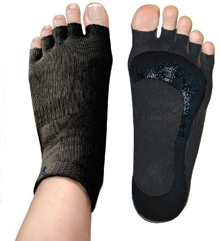 Penguin Yoga Socks — Black M
