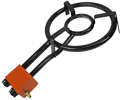 Garcima 20305 Butane Gas Paellero, ferro, nero, 350 mm