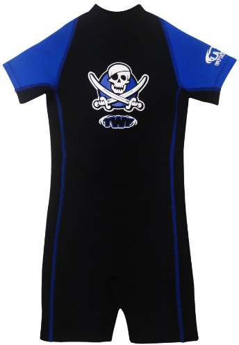 TWF Children's Pirate Wetsuit, Blue, 3-4 Year Manufacturer size K1 UK