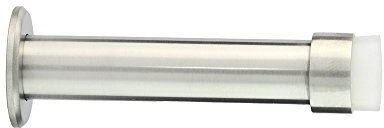 EVI Herrajes 040128BAM I-128-B Wandstopp, Weißer Gummi, 89mm