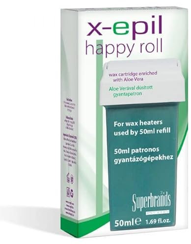 X-epil Cartuccia di cera normale con rullo largo 100ml (Aloe Vera)