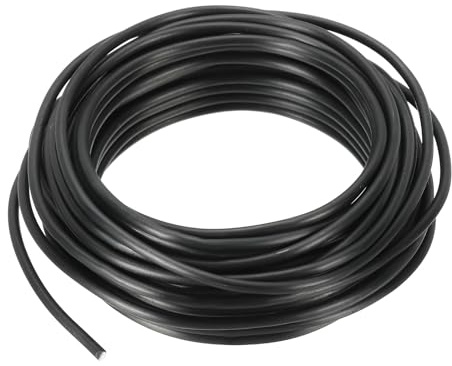 PATIKIL 3,5mm x 30 Piedi Filo di Allenamento per Bonsai, Steli di Filo Floreale Filo Albero in Alluminio Anodizzato per Fissaggio Rami Giardinaggio, Nero