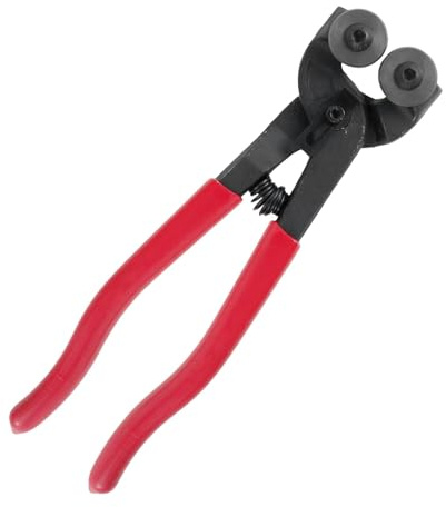 Pince à carrelage - Outil à main pour couper les carreaux de mosaïque - Haute performance - Outil à main avec pince à rouleau - Pince à mosaïque - Pince à découper le carrelage - Outil de coupe de