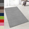 Floordirekt Velours-Teppich auf Maß - Flauschiger Teppichläufer für Küche, Flur, Wohnzimmer - Teppich Meterware Dynasty (Silbergrau, 200 x 450 cm)