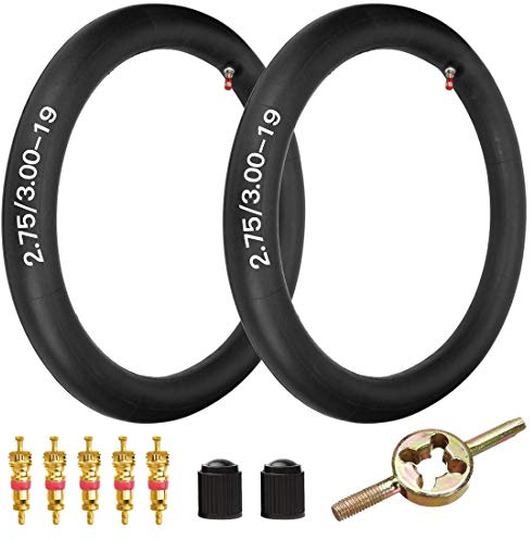 FVRITO 2.75/3.00-19 70/100-19 Inner Tube Compatible with Surron Light Bee X Sur Ron LBX Talaria Segway X160 X260 CRF 100F 125FB 150F 450R KX 100 250 500 250F Off Road Motorcycle Pit Dirt Bike Ebike