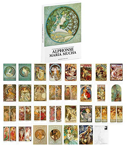 30 PCS 1 Set Cartoline di opere di pittori famosi Cartoline di letteratura e arte Biglietti d'auguri di compleanno Cartoline vuote regalo A32