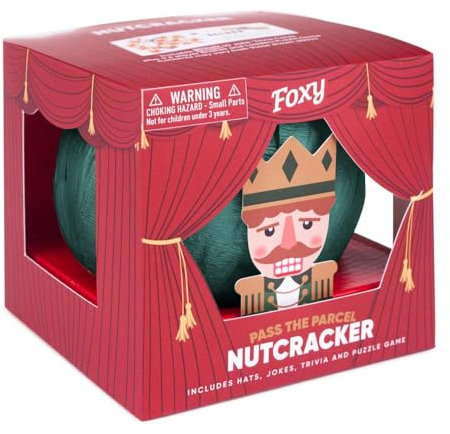 Celebration Crackers Foxy Surprise Ball - Pass the Parcel Party Game - Nutcracker