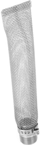 MAGICLULU Hopfenfilter Metallfilterrohr Für Bierbrauerei Gärbehälter Metallfilter Mit Schlauch Edelstahldesign Sauerstofffrei Und Rostfrei Für Hausgebrauch