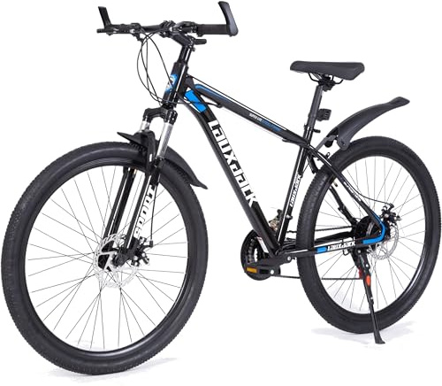 Sinaopus Mountainbike Lauxjack Fahrrad 28 Zoll Mountainbike, Scheibenbremse, Herren Blau