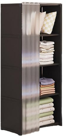 Mppchhn Armoire Portable - Étagère À Vêtements | Armoire À Vêtements Tissu Non-tissé | Armoires De Rangement pour Chambre À Coucher | Penderie avec Housse pour Vêtement, Sacs, Chaussures