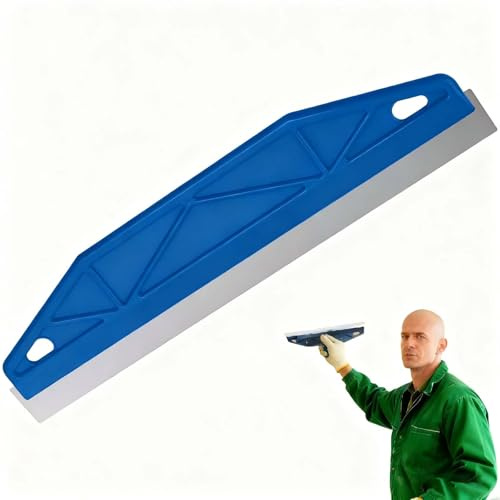 YIXINHE Cutting in Tool,Stainless Steel Paint Edger for Skirting Boards/Carpet, Multi-Functional Paint-Cutting in Tool, Precision Painting Tool,Combining Scraping, Cutting-in, and Smearing Protection