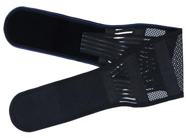 Faja Lumbar Hombre Mujer, S M L XL, Transpirable y Correas Doble Ajuste, Faja Abdominal Renal, Soporte Cinturon Lumbar para Trabajo, Deportes, Uso Diario, Hernia Discal y Dolor de Espalda (Medium)