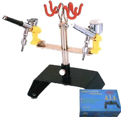 Porte-aérographe Fengda® BD-16 pour 2 + 2 Pistolets