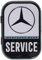 Nostalgic-Art Retro Pillendose, 4 x 6 x 1,6 cm, Mercedes-Benz – Service – Geschenk-Idee für Mercedes-Benz Fans, Original Lizenzprodukt (OLP), mit Pfefferminz-Dragees, Vintage Design