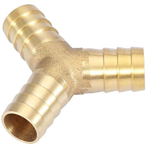 Messing Y 3-Wege-Schlauchverbinder, , Befestigungskomponenten Sonstige Befestigungen T-Schlauchverbinder für Tischlerarmatur Luft Wasser Gas 6/8/10/12/14 / 16mm(16mm 1pcs)